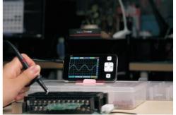 China 65K 500mAH 10Hz Mini Digital Oscilloscope supplier