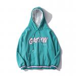 100% Chemical Fiber Zip Up Hooded Sweaters for sale