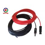 Outdoor TUV Solar Panel Extension Cable Wire Cord With Connector Adapter Accessory for sale