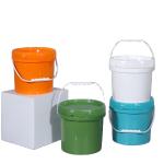 5L Plastic Buckets With Lids Food Grade For Liquid Storage Packaging Custom Color for sale