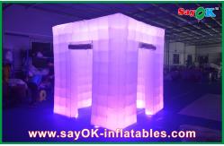 China Party Photo Booth Portable Safe Green Event Inflatable Photo Booth Beautiful Appearance supplier