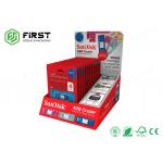 Customized CMYK Printed PDQ Display Recyclable Paper Cardboard Counter Display Stand for sale