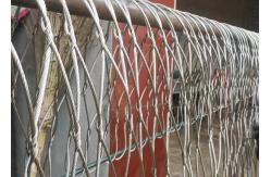 China High Tensile Stainless Steel Woven Rope Mesh For Architectural Safety Protection supplier