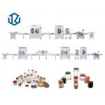 Chili Sauce Jam Honey  filling Packaging Line Capping Labeling Machine for Glass Bottle plastic bottle for sale