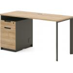 1.2M / 1.4M Wooden Melamine Office Furniture Computer Table SGS Home Office Desks for sale