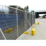 Galvanized Removable Temporary Fence Welded Wire Mesh Fence Panel 2400x2100MM for sale