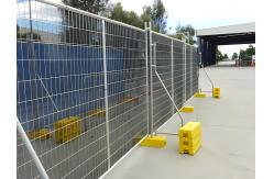 China Galvanized Removable Temporary Fence Welded Wire Mesh Fence Panel 2400x2100MM supplier