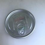 Good Airtighting Aluminum Easy Open Lids for Plastic Can Paper Tube