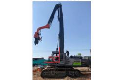 China Custom Hydraulic Excavator Pile Driving Arm , Long Reach Foundation Drilling Boom supplier