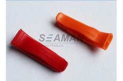 China Orange ABS Plastic Life Jacket Whistle For Rescue Survival ISO Approval supplier