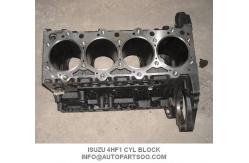 China Casting Iron  Engine Cylinder Block ISUZU 4HF1 / 4HG1 Engine Parts supplier