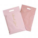 Pink Packaging Supplies Poly Mailers With Handle Large Thank You Bag Poly Mailer Clothing Courier Packages 10x13 Polymailers for sale