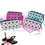Beautiful Fashion Girl 3D PU Travel Cosmetic Bag for sale
