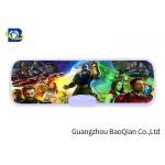 The Avenger Plastic Pencil Case 3D Effect , Lenticular Image Printing High Definition