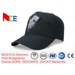 Rhinestone Cotton 5 Panel Baseball Cap Sun Proof 58cm For Adult Eco Friendly for sale