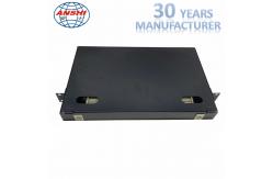 China Rack Mount ODF Fiber Optic Patch Panel For Telecommunications supplier