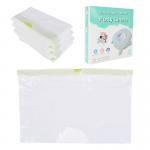White LDPE Plastic Portable Travel Universal Potty Chair Liners With Drawstring