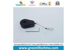 China Anti-Lost Hot Sale Black Tear Drop Loop End Retractable Recoiler supplier