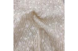 China 145cm Polyester Embossed Jacquard Fabric Embroidered Crinkled Crepe Fabric supplier