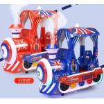Hot Sale Funny Games Coin Operated Swing Kiddie Rides British Train Kids Machine for sale