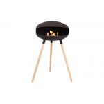Ethanol Fire Pits Height 70cm Cocoon Fire Place Oval 360 Degrees for sale