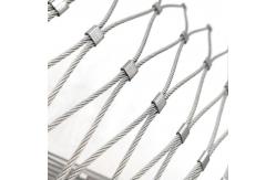 China Durable Knotted Stainless Steel Wire Rope Mesh 1mm-3mm supplier