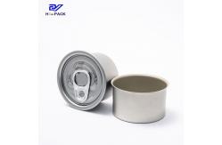 China Food Safe Beef Can 80ml Tomato Small Round Tin Containers Tinplate supplier