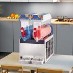 Commercial Slushy Machine Stainless Steel Smoothie Frozen Drink Maker Suitable for Ice Juice Tea Coffee Making for sale