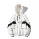 Full Sublimation 100 cotton Unisex Plain Hoodies Autumn Long Sleeve Pullover Hoodie for sale