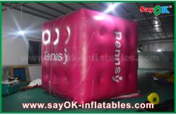 China Giant Pinky Inflatable Helium Cube Inflatable Balloon for Promoting supplier