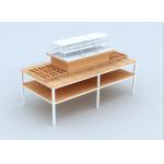 Multi Functional Cosmetic Display Table / Beauty Products Display Shelves for sale