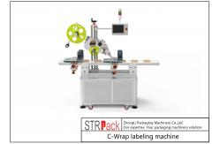 China 380V Customized C Wrap Labeling Machine Servo Motor Driving supplier