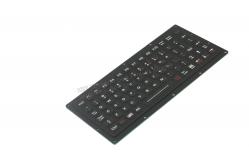 China Black Rubber Material Military Panel Mount Keyboard With Oem And Fn Keys supplier