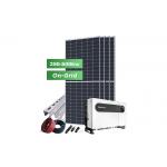 Smart Wifi On-Grid Solar Power System Full Kit Industrial 250kw 500kw Generator 60Hz for sale