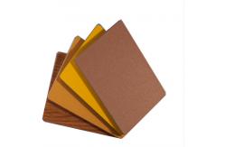 China Smooth Mirror Aluminum Composite Panel With Wear Resistant Steel supplier