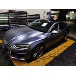 Storm Blue Matte Car Vinyl Wrap Air Release With Removable Acrylic Adhesive