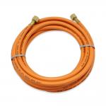 6mm Oil Resistance Braided -30℃~+80℃ Orange Rubber LPG Gas Hose Assembly for sale
