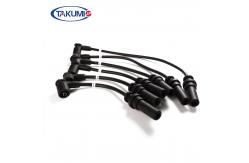 China Copper Materials Spark Plug Cables Durable Anti - Electromagnetic Interference supplier