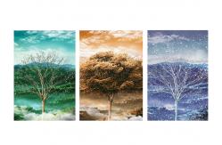 China Zoom Effect Flip 3D Lenticular Printing Name Cards Round / Square Shape supplier