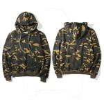 Custom long sleeves 100% cotton blank oversized camo hoodies mens for sale