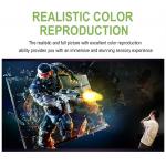 Water-based High-definition Screen Projection Paint with Custom Color Reproduction for Uniform Brightness