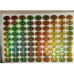 Round Circle Security Hologram Sticker Permanent Adhesive Waterproof