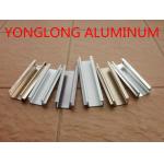 Rectangle Shape Kitchen Cabinet Aluminium Profile / Sliding Window Frame for sale