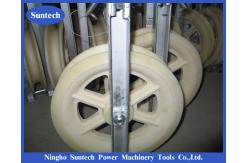 China Nylon Sheave stringing Cable Pulley Transmission Conductor Stringing Blocks supplier