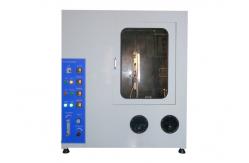 China Textile Damaged Length And Flammability Time Vertically Test Chamber ISO 6941 supplier