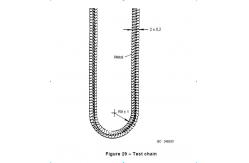 China IEC60598-1- Figure29 Light Testing Equipment Parts Luminaries Test Chain supplier