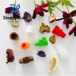 Bulk Colorful 100% Food Grade Plastic Spout Pouch Cap Seal Anti-Theft Ring Nozzle Cap for sale
