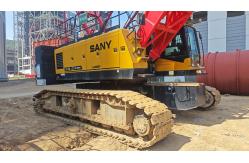 China 2019 Crawler Lifting Cranes 85 Ton Capacity Folding Design Perfect for Construction supplier