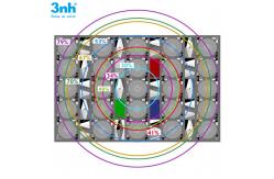 China Sineimage YE0268 Lens Resolution Sharpness Test Chart 25 Sinusoidal Modulated supplier