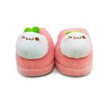 Warm Winter Home Rabbit Plush Slippers OEM ODM Support for sale